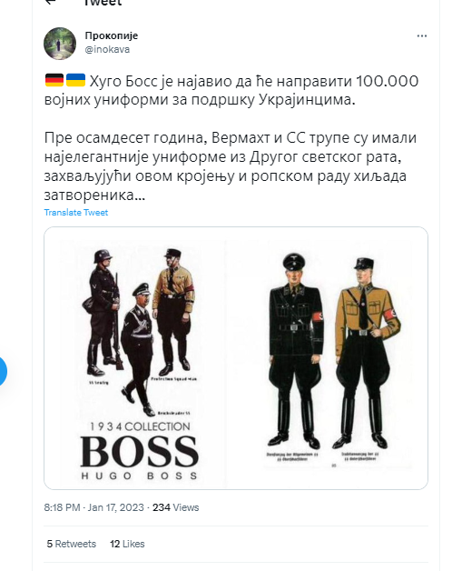 Fact Check: Did Hugo Boss Design Nazi Uniforms? Viral Pictures Trigger ...