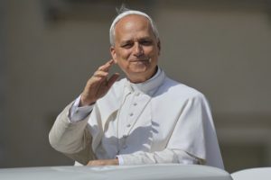 Pope Leo XIV arrives for his weekly general audience in St. Peter's Square at the Vatican -Alessandra Tarantino/AP