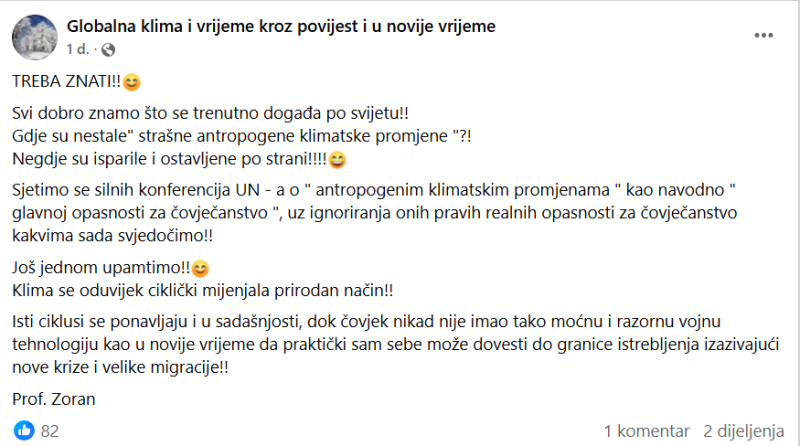 screenshot: Facebook