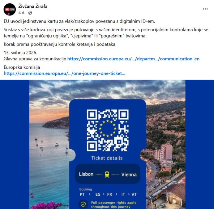 screenshot: Facebook
